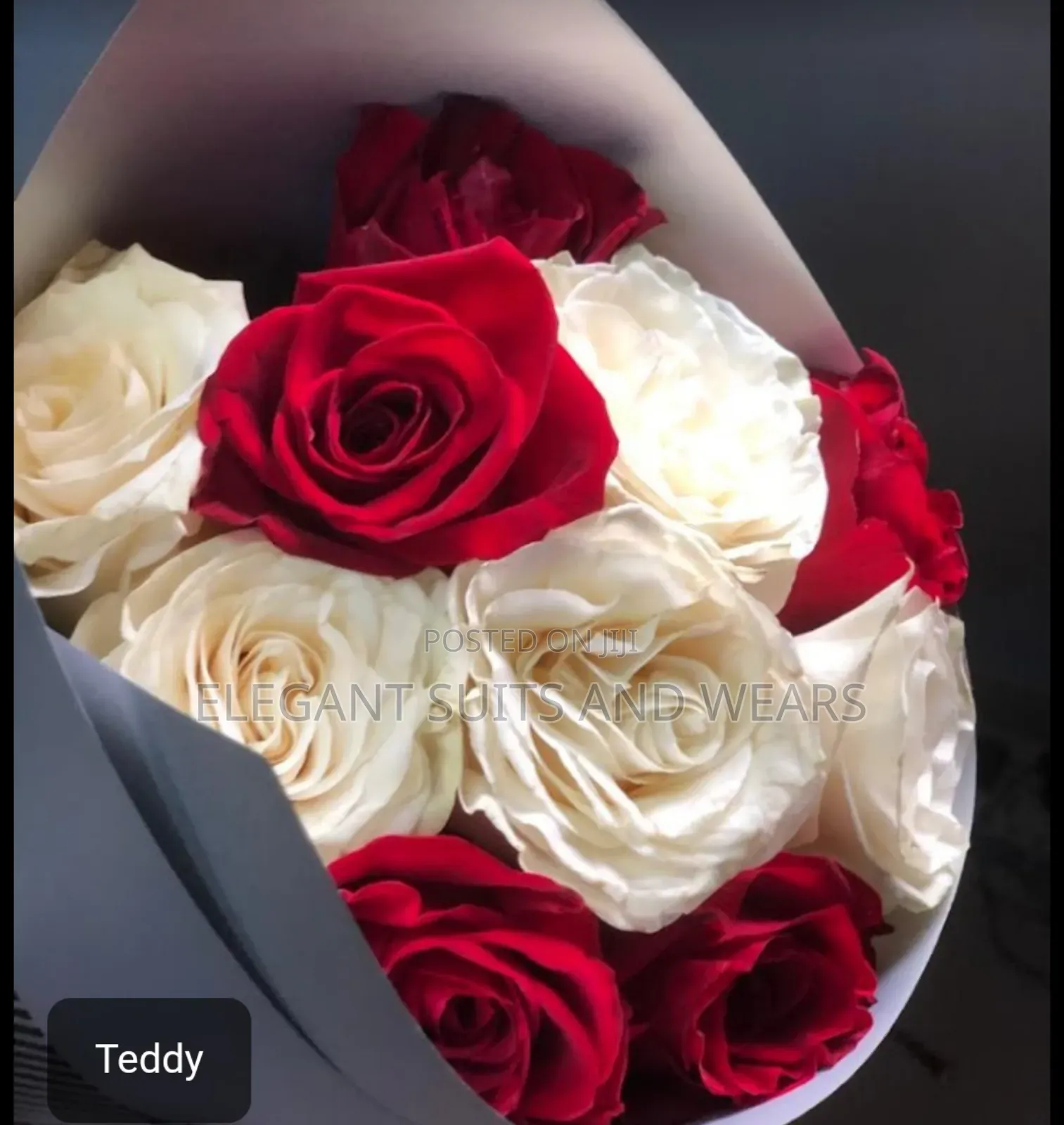 Roses With a Card