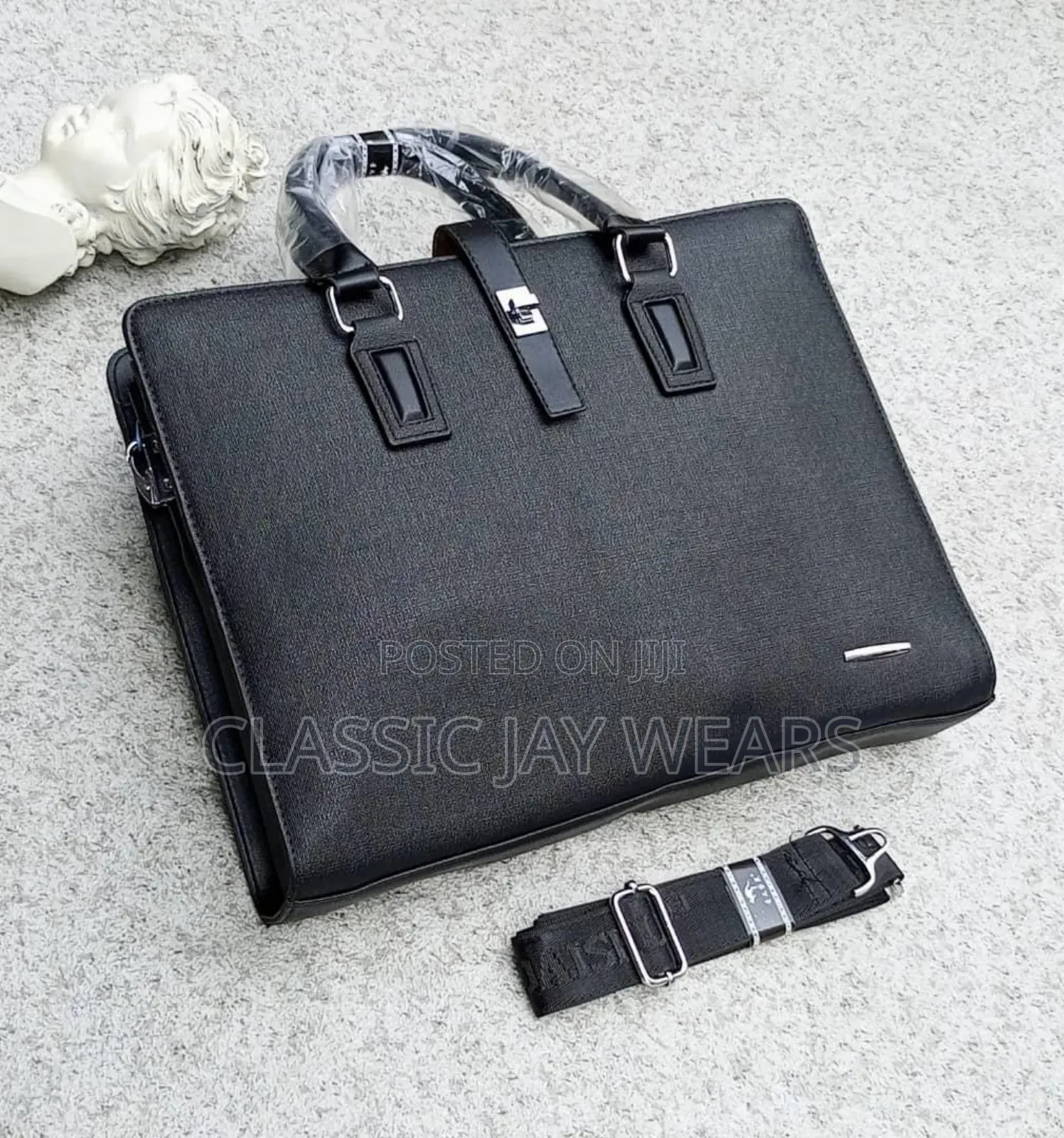 Real Leather Laptop Bag in Two Colors