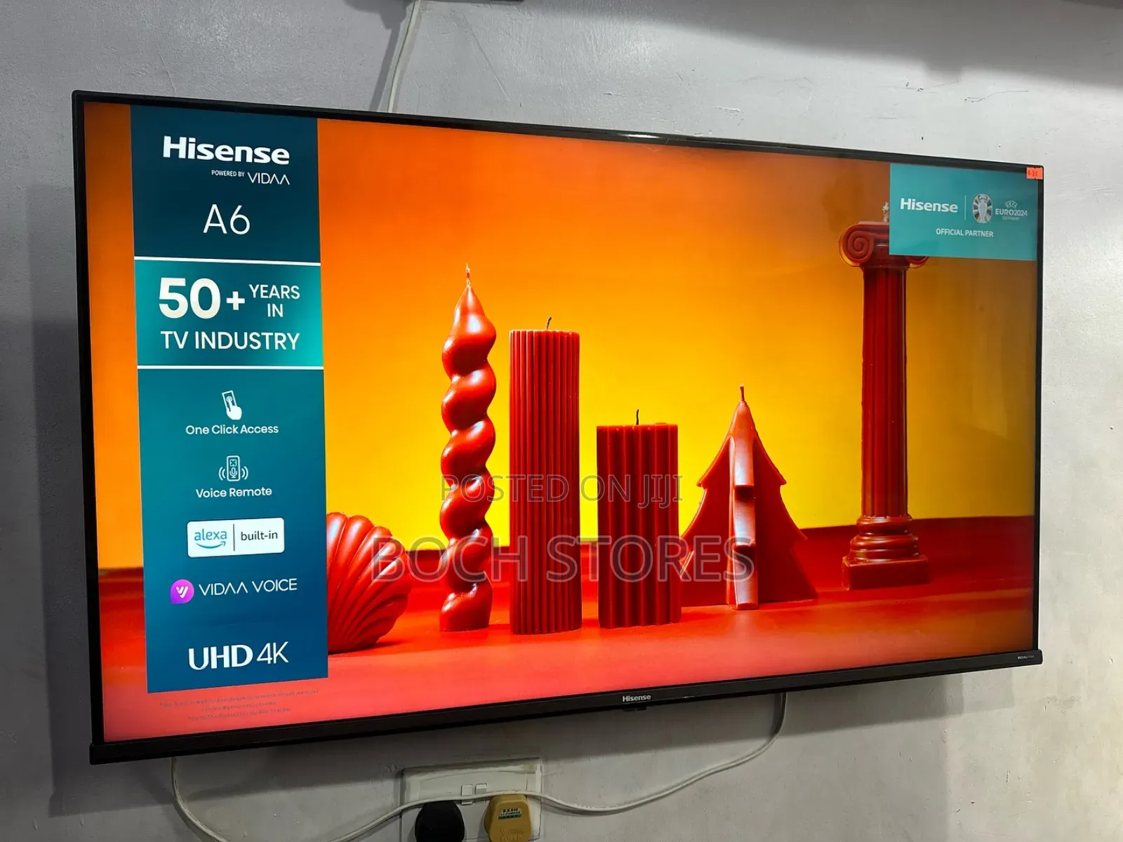 HISENSE 43inches A6 Smart Tv
