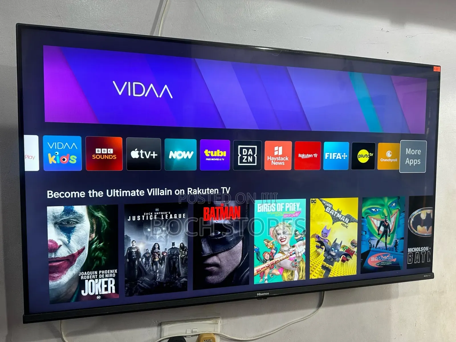 HISENSE 43inches A6 Smart Tv