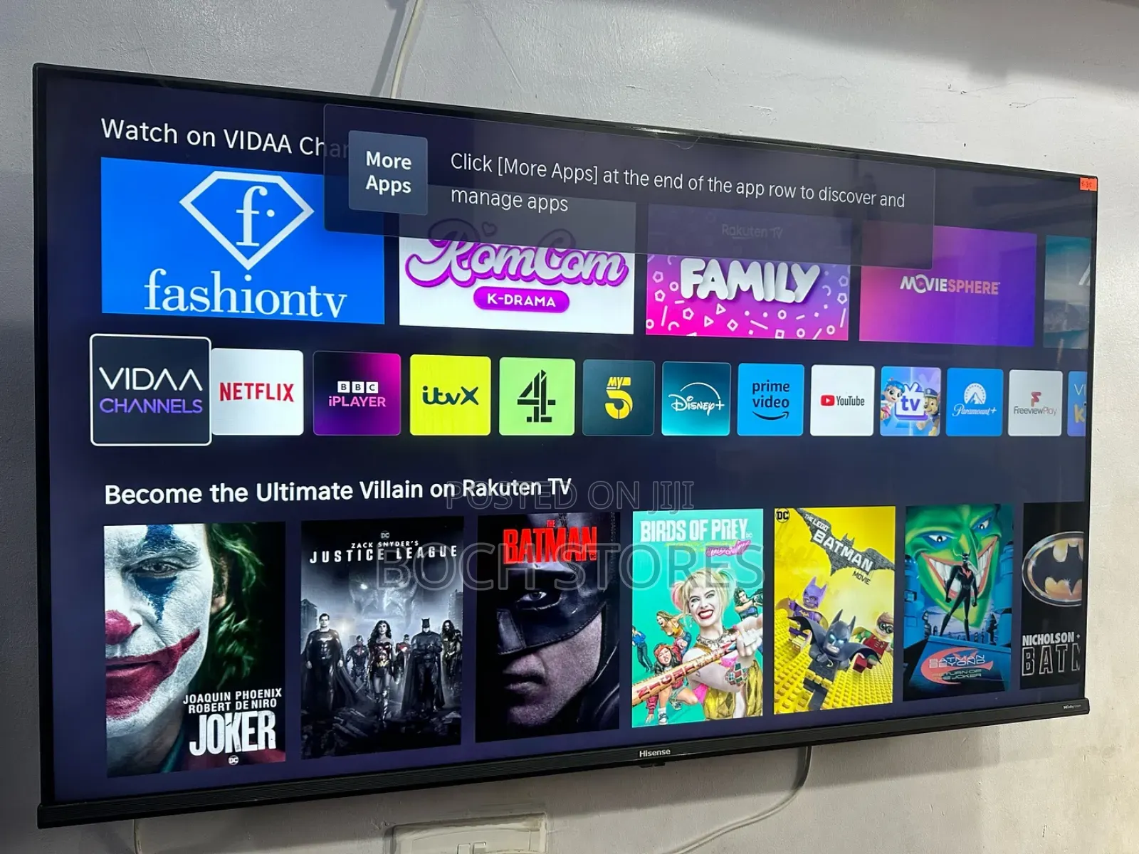HISENSE 43inches A6 Smart Tv