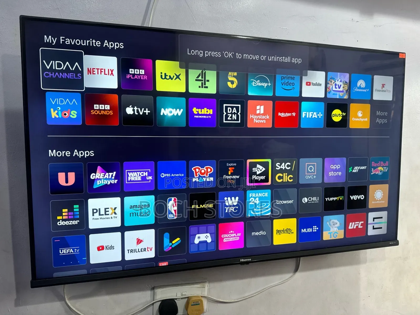 HISENSE 43inches A6 Smart Tv