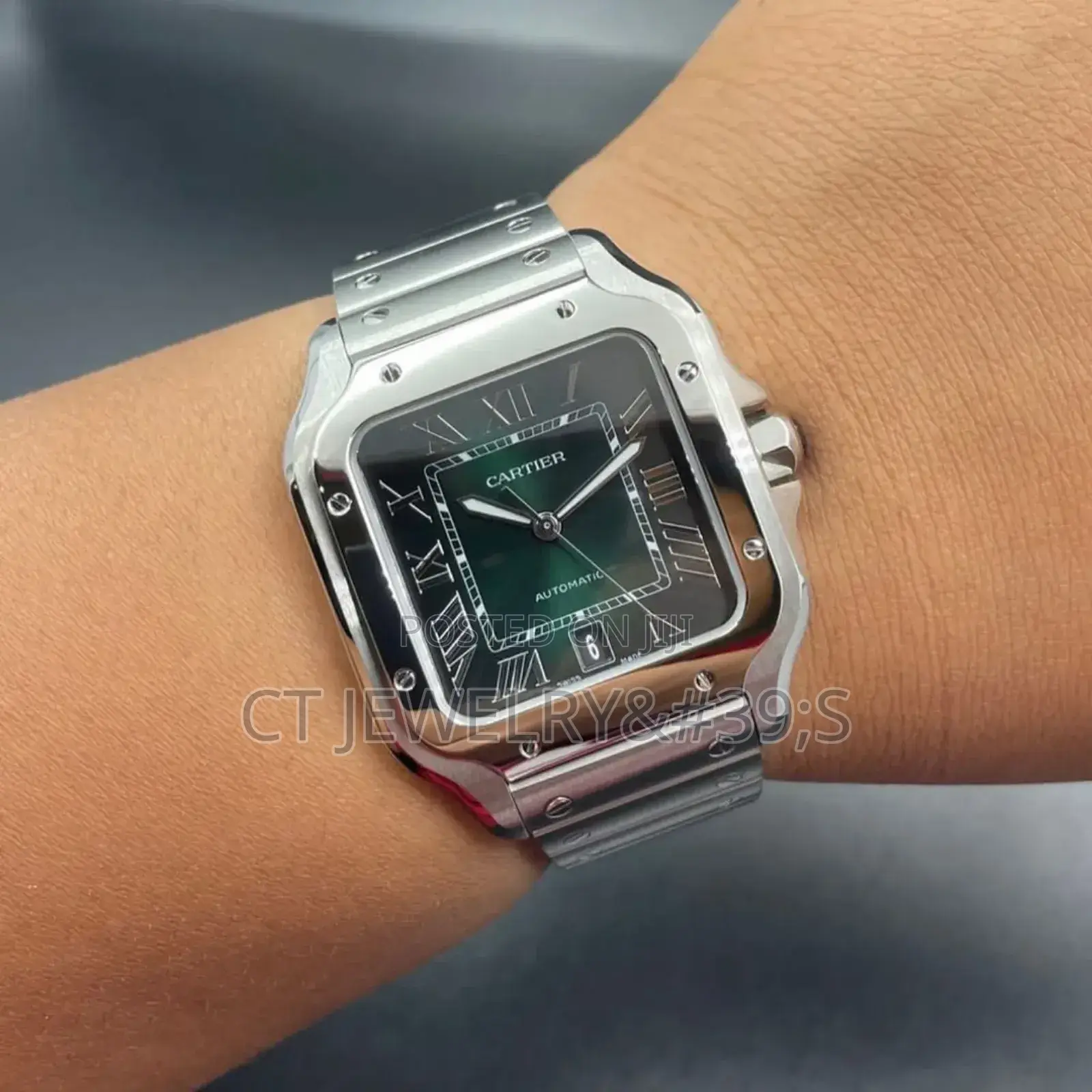 Premium: CARTIER SANTOS Automatic Movement Stainless Steel