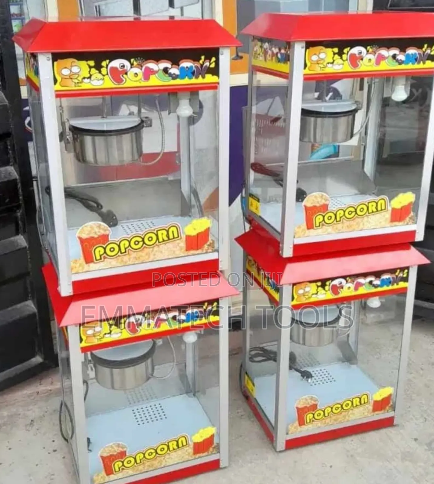 Original Glass Popcorn Machine