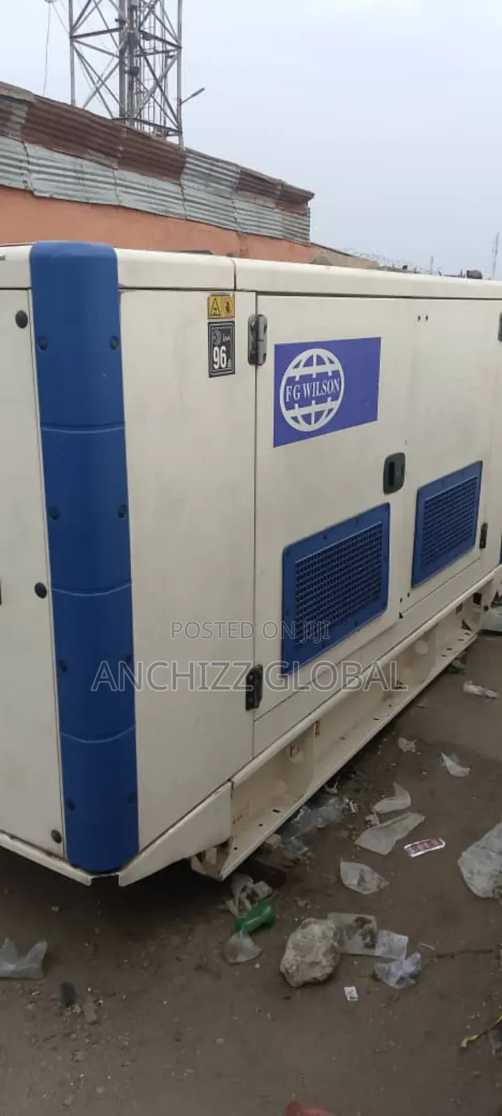 Fairly Used F.G Wilson 110kva Diesel Generator