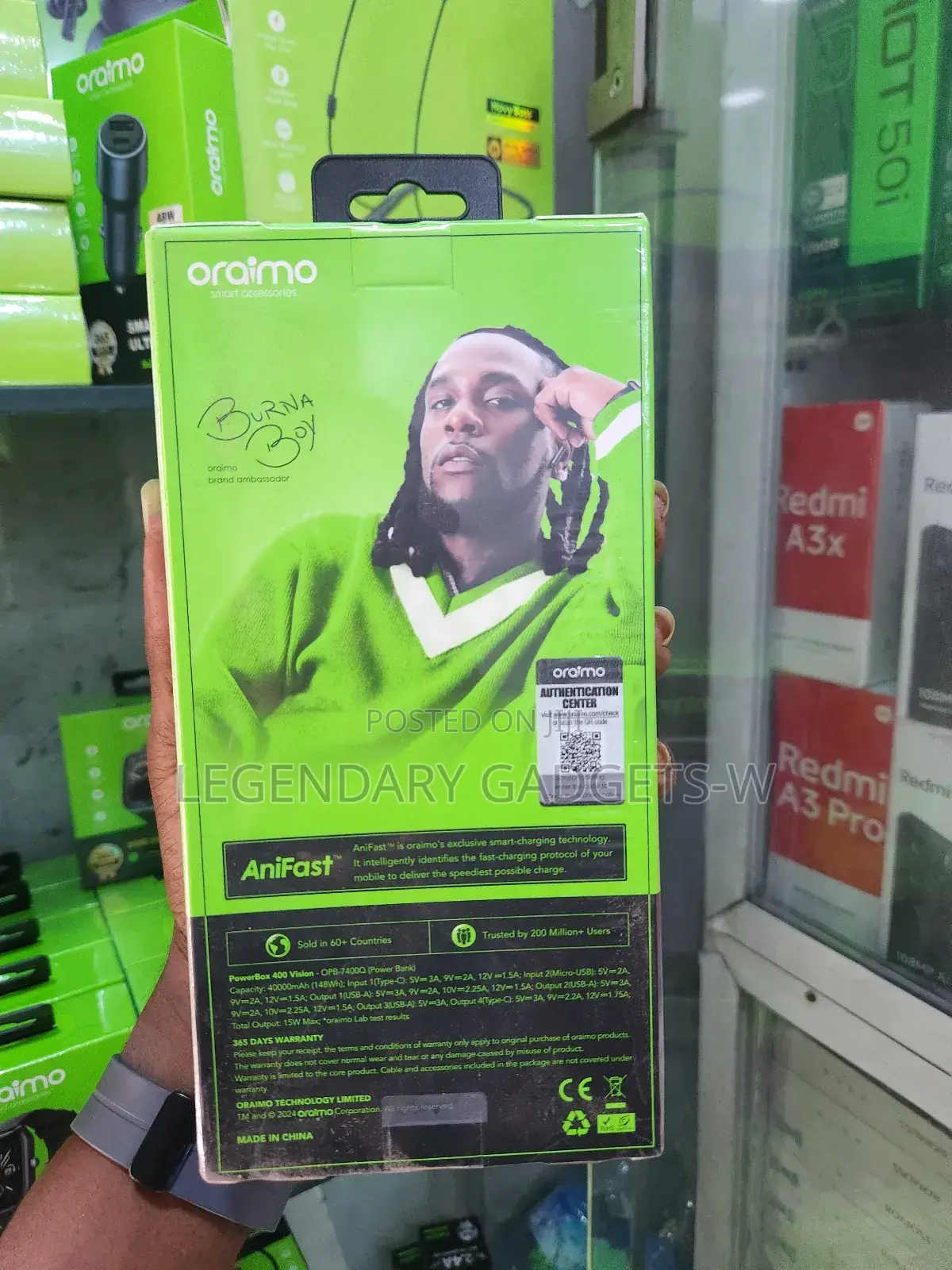 Oraimo 40,000mah Powerbank