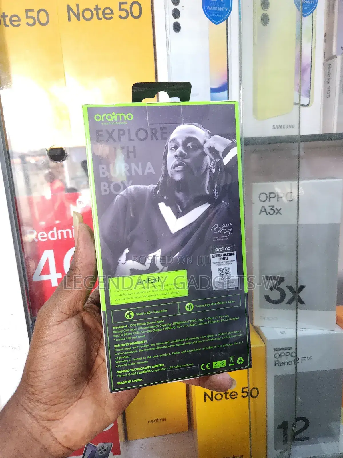 Oraimo 20,000mah Powerbank