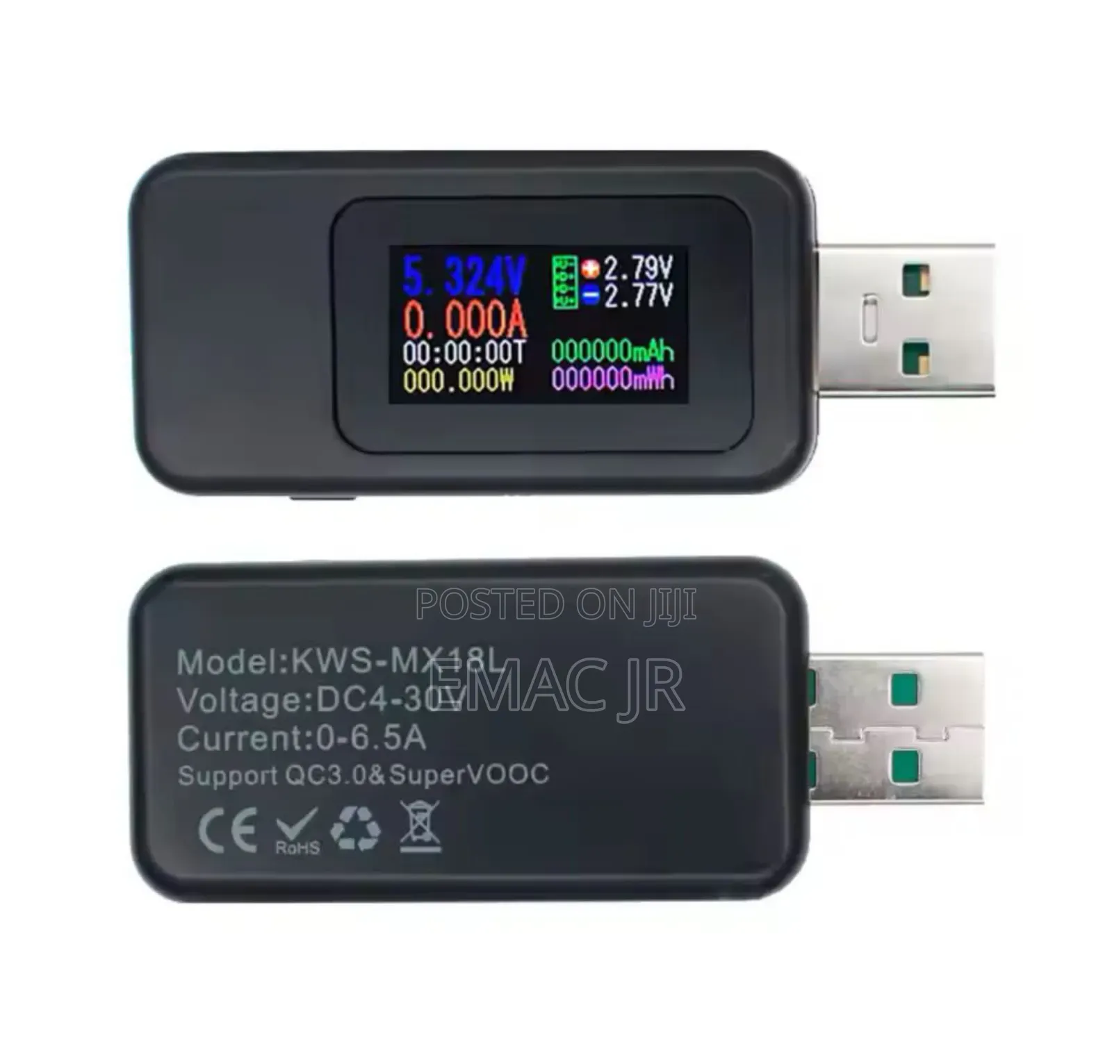 10 in 1 Usb Dc Digital Voltmeter Amprimature Current Voltage