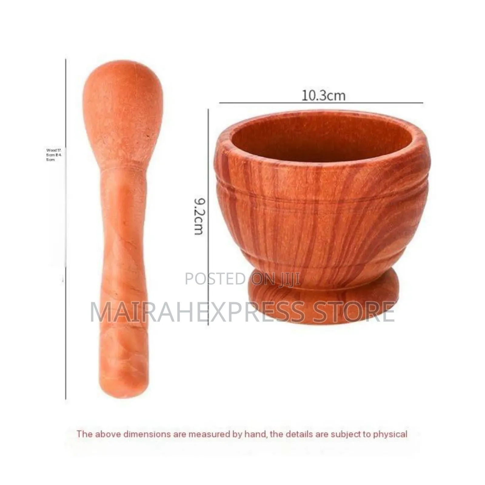 2pcs/Set Multipurpose Mortar Pestle as Kitchen Tool