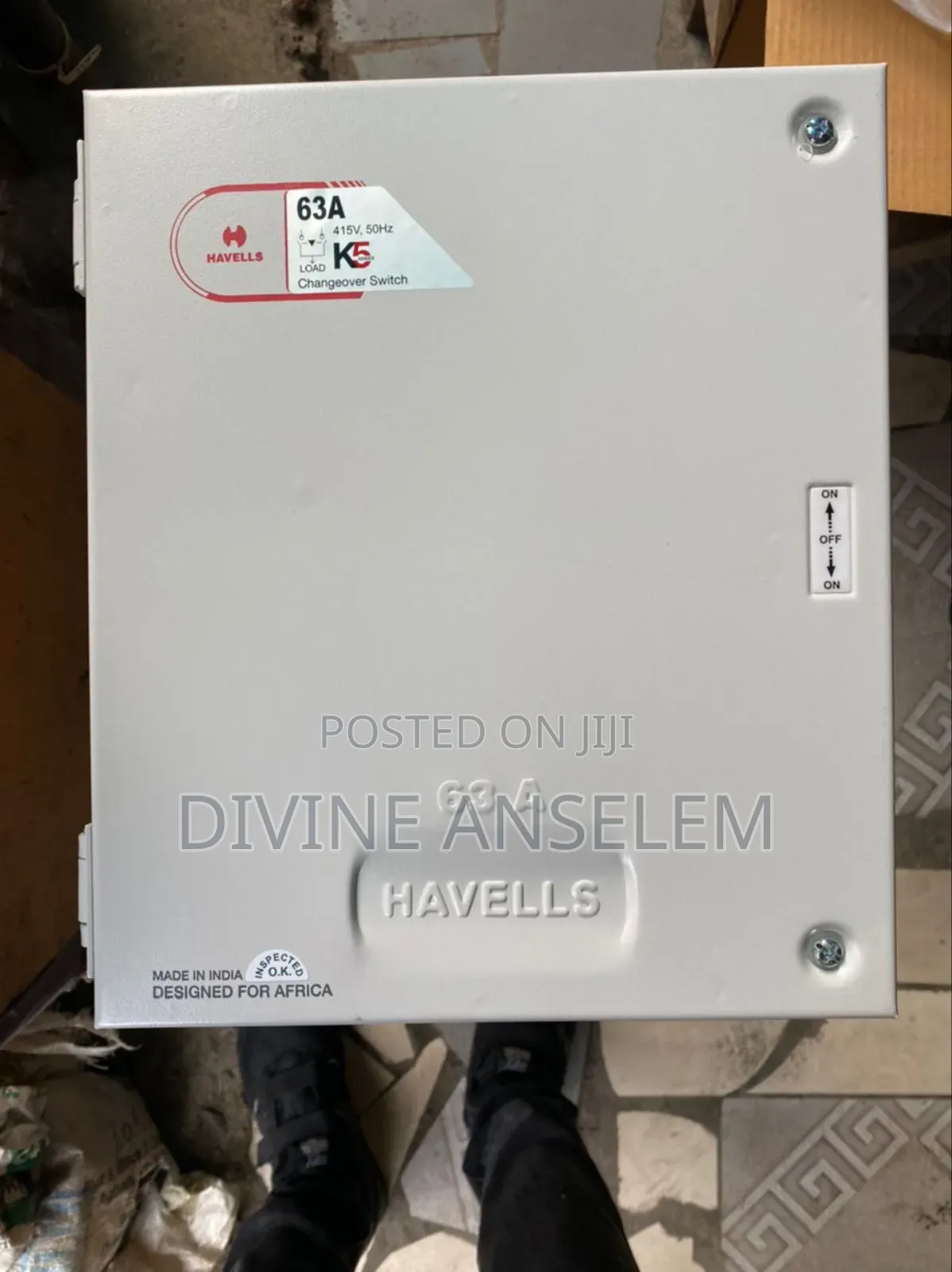 100AMPS Change Over Switch