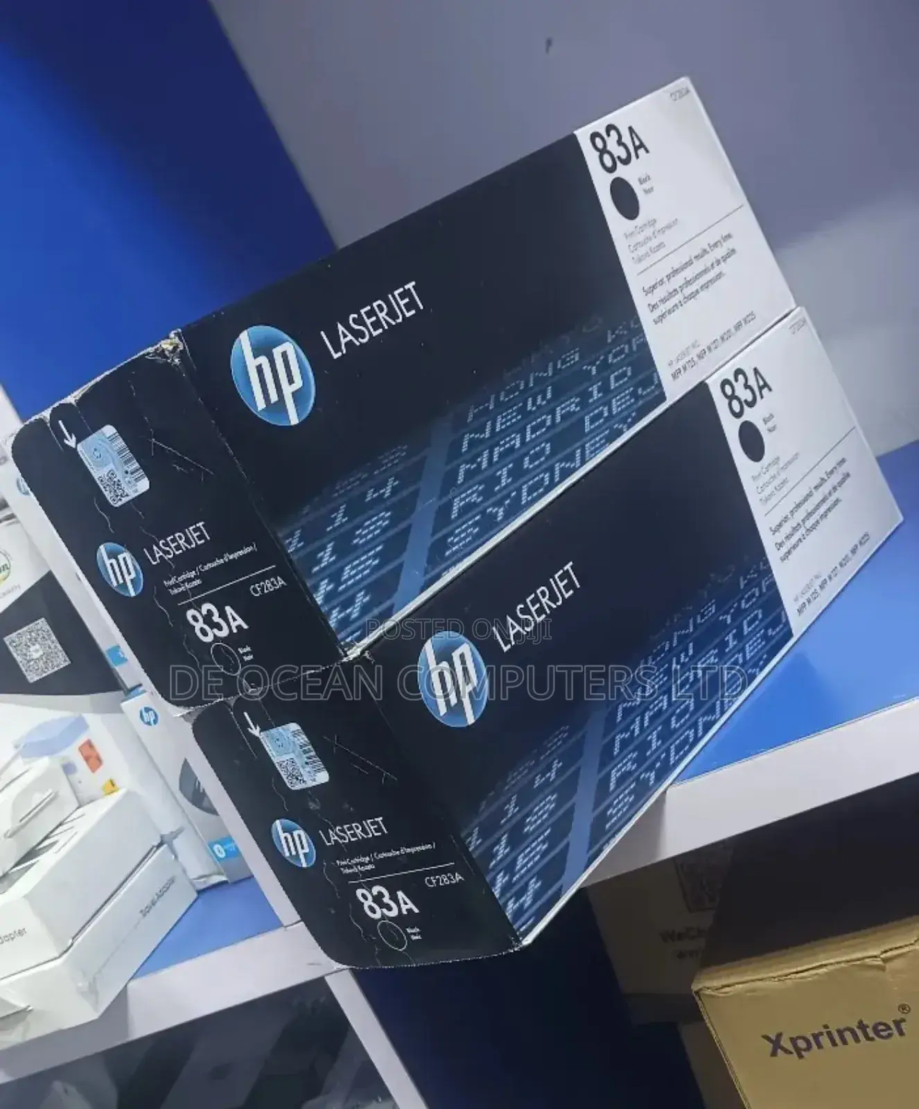 HP Genuine 83a Toner Cartridge