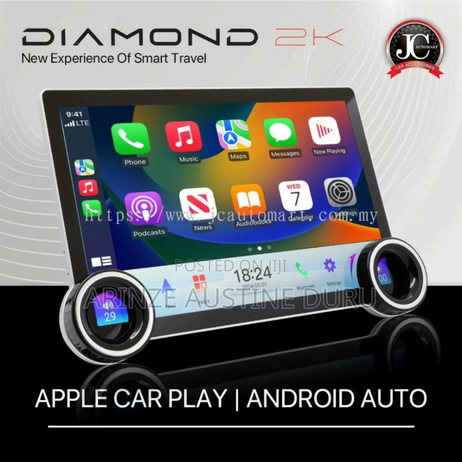 10.1 Inch Diamond Series Car Android Stereo