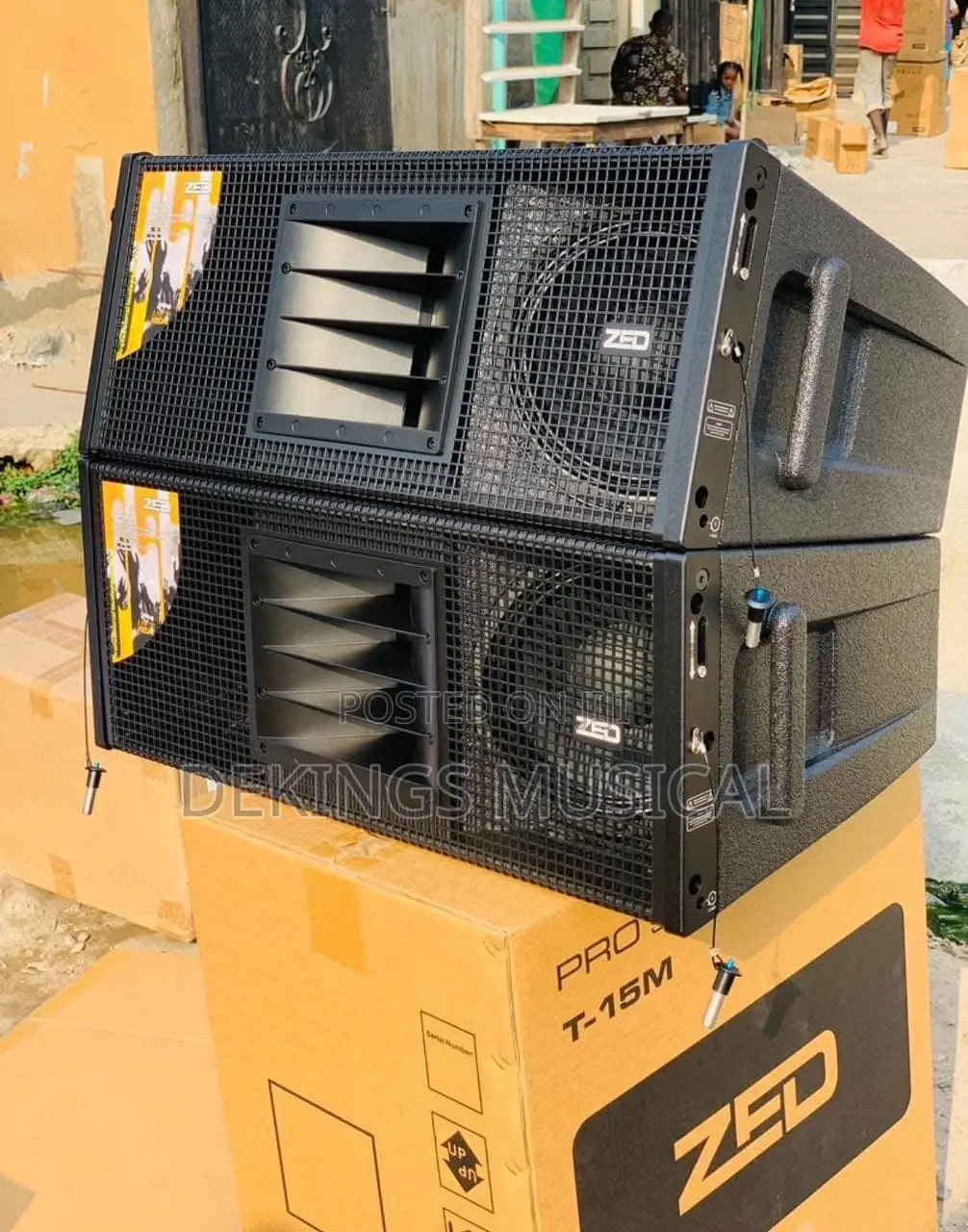 Zed 10 Inches Passive Line Array Speaker System Pair