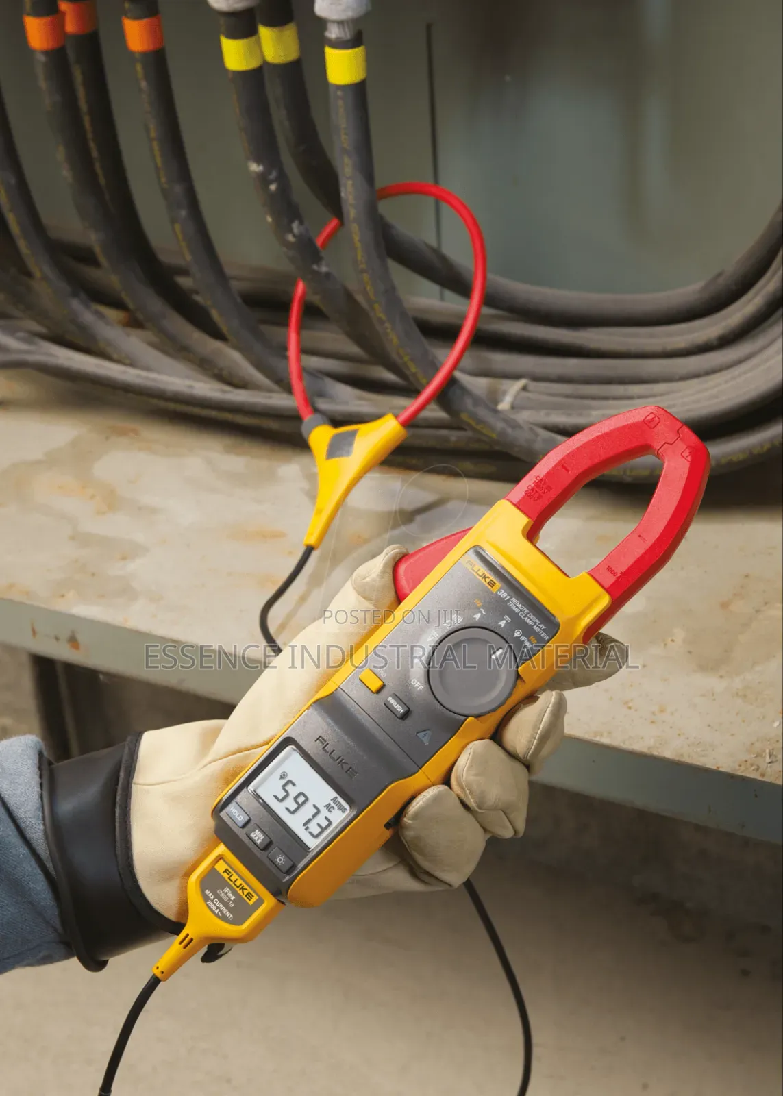 Fluke 381 Remote Display True-RMS AC/DC Clamp Meter