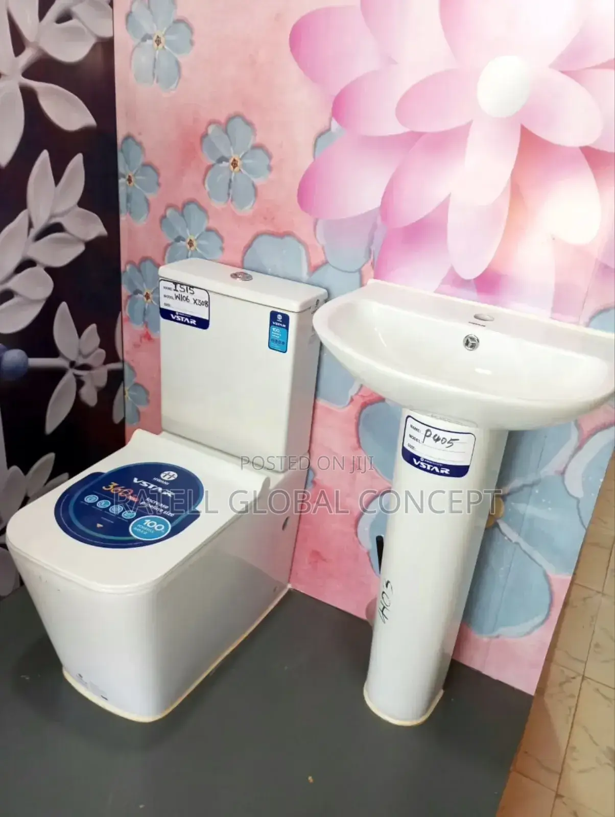 Vstar Isis Executive Toilet Set