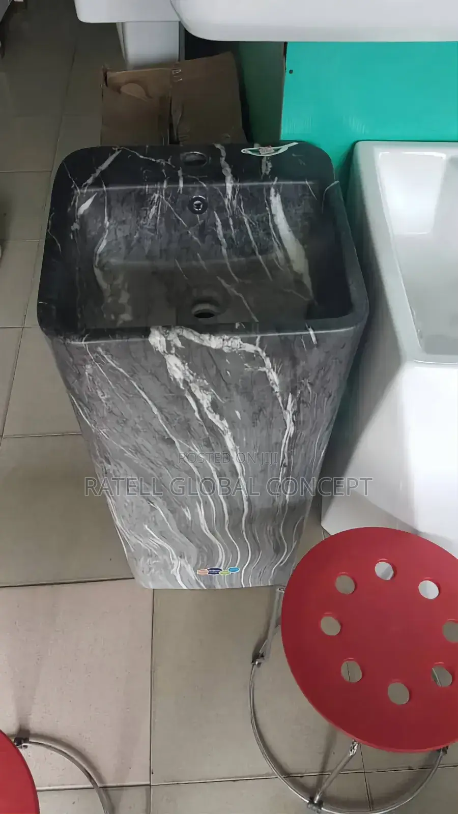 Marble Freestand Dining Wash Hand Basin