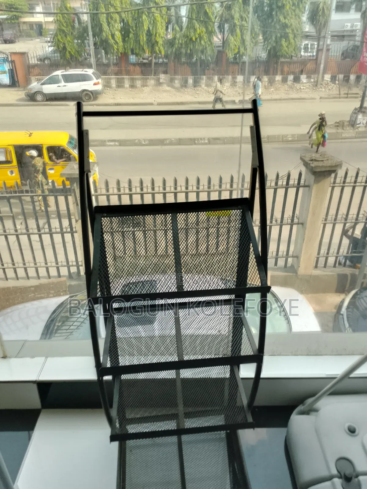 Iron Display Shelf