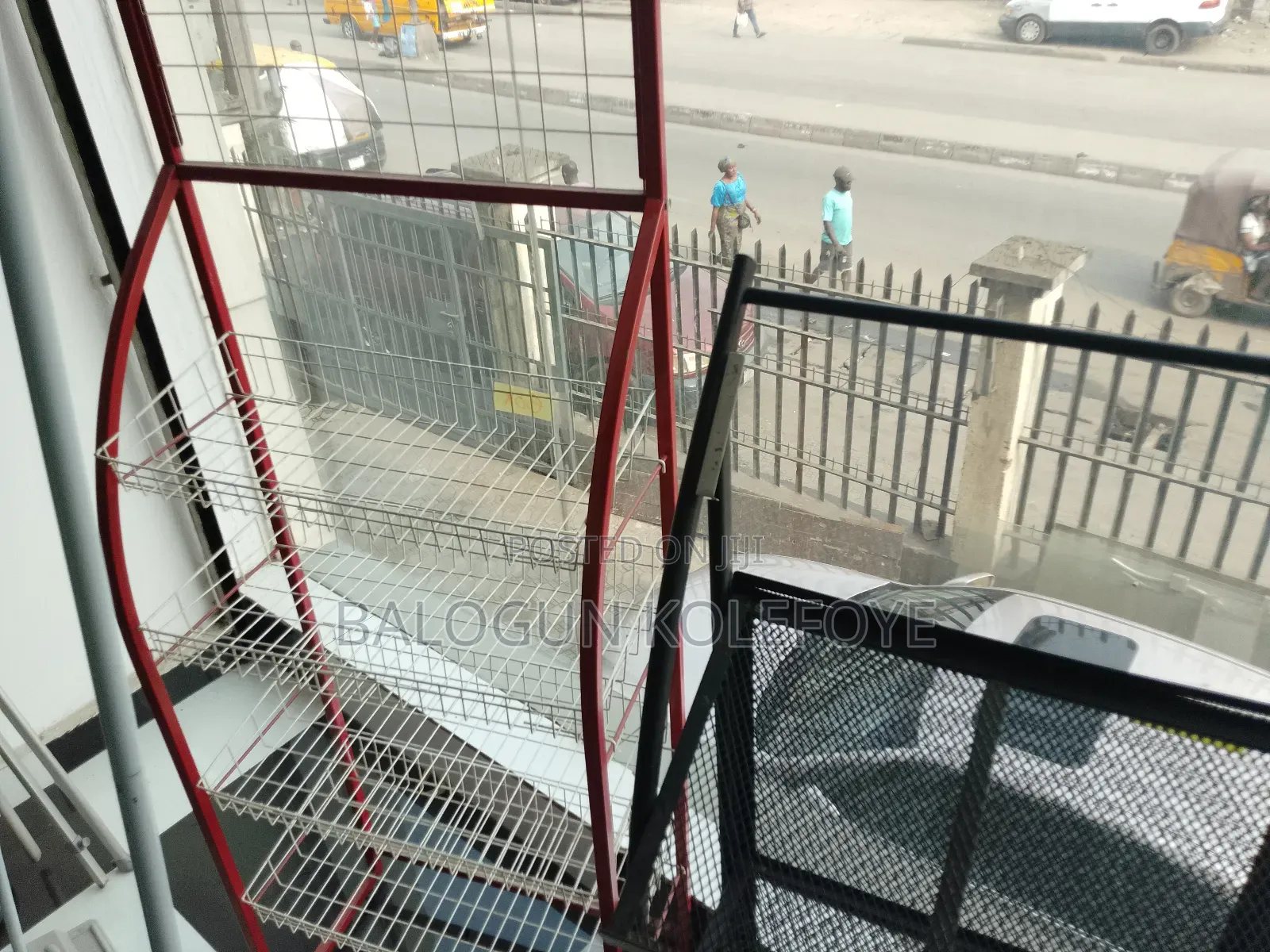 Iron Display Shelf