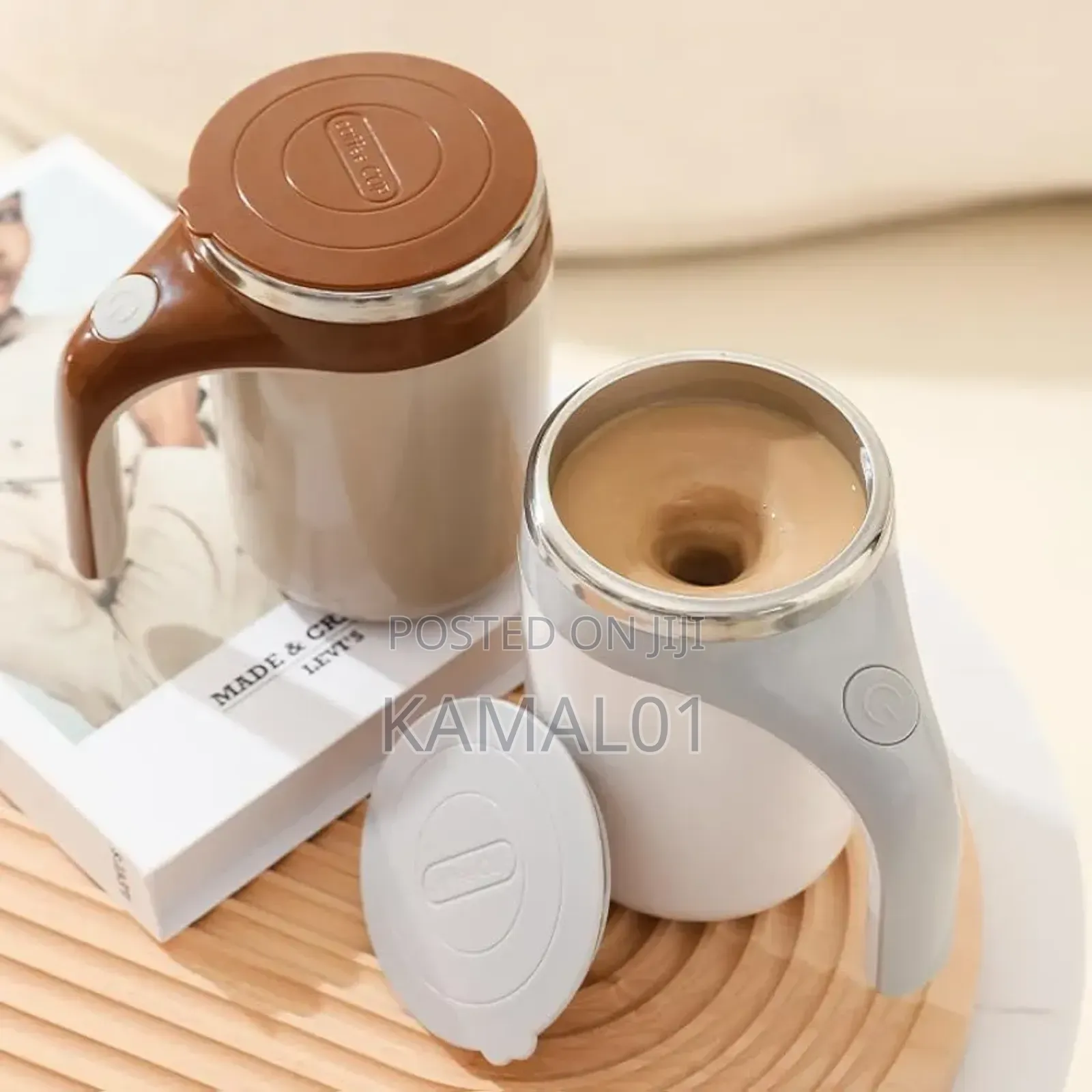 Automatic Magnetic Stirring Coffee Mug, Self Stirring Mug