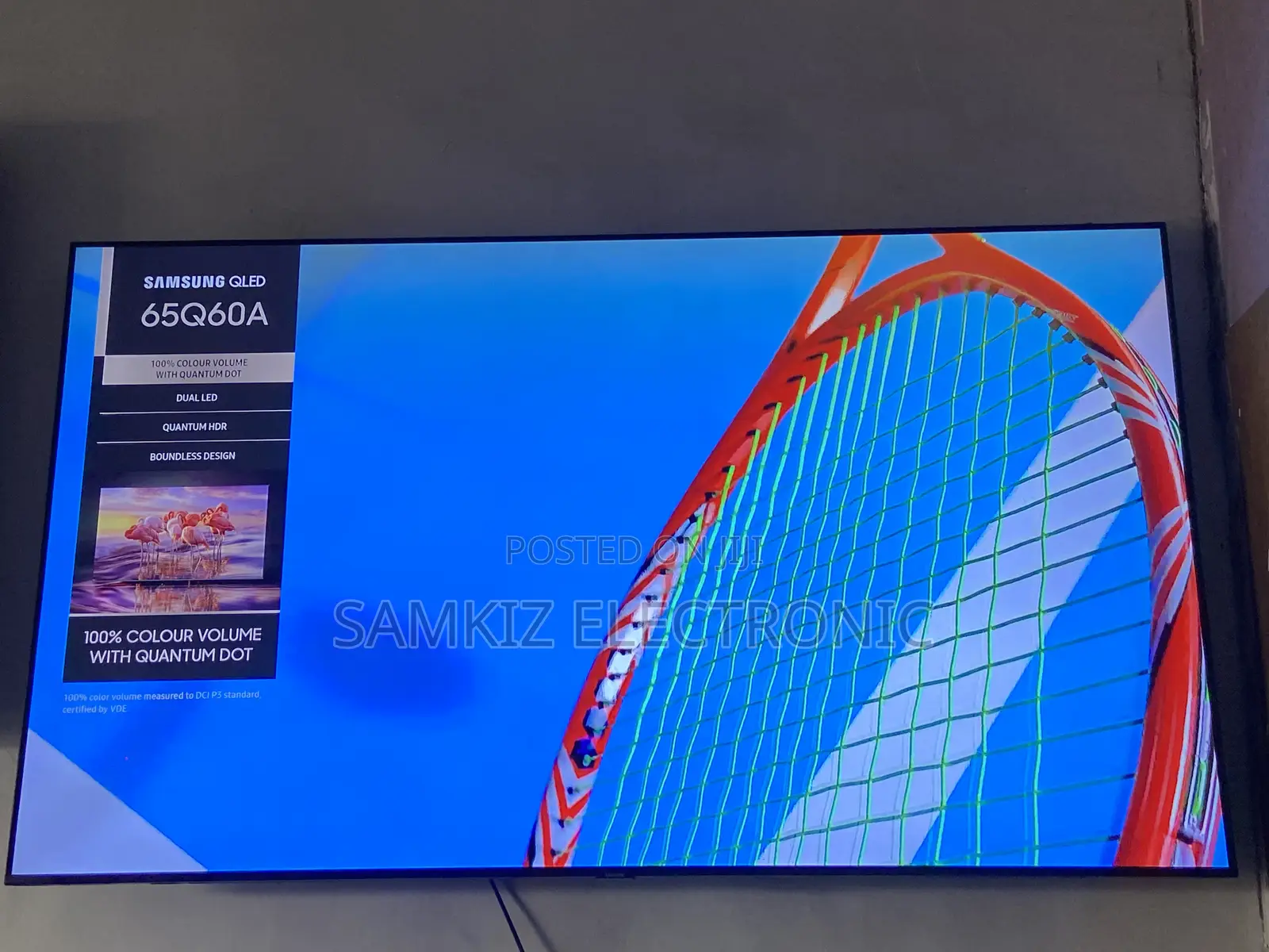 Samsung 65-Inch Qled (Q60a) Smart Tv With Alexa Built-In
