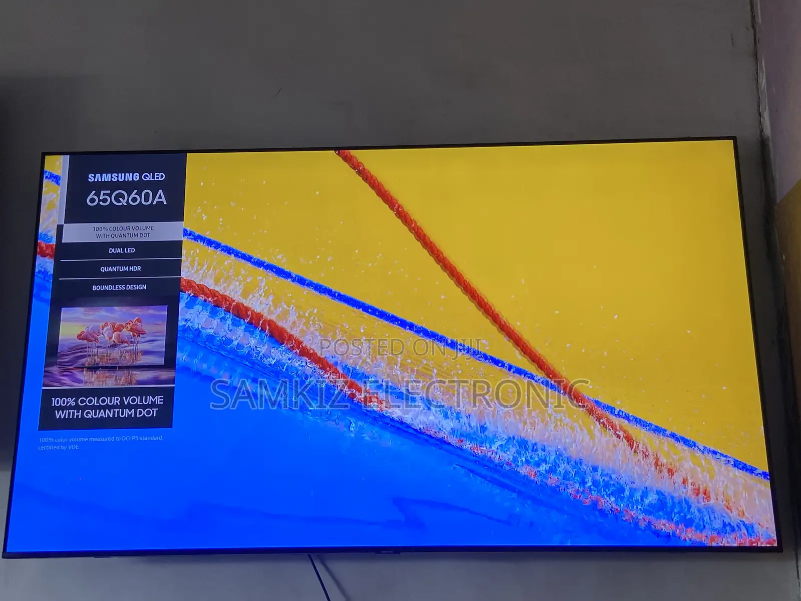 Samsung 65-Inch Qled (Q60a) Smart Tv With Alexa Built-In