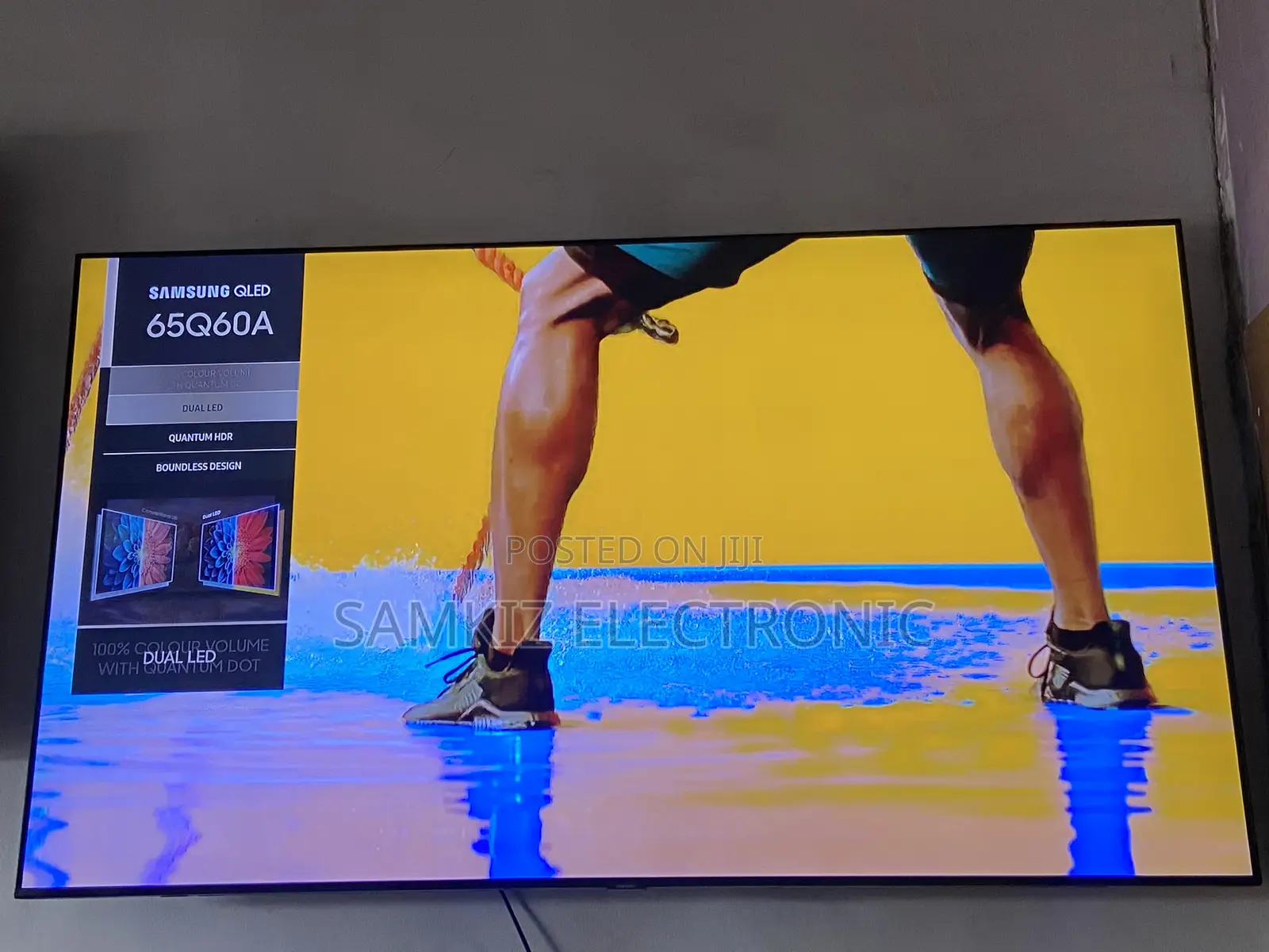 Samsung 65-Inch Qled (Q60a) Smart Tv With Alexa Built-In