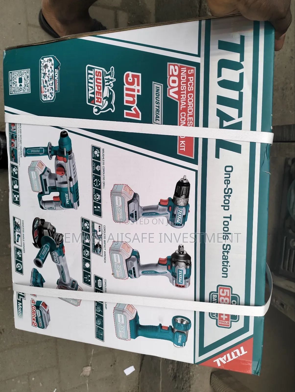 Total 5 in 1 Cordless Combo Kit