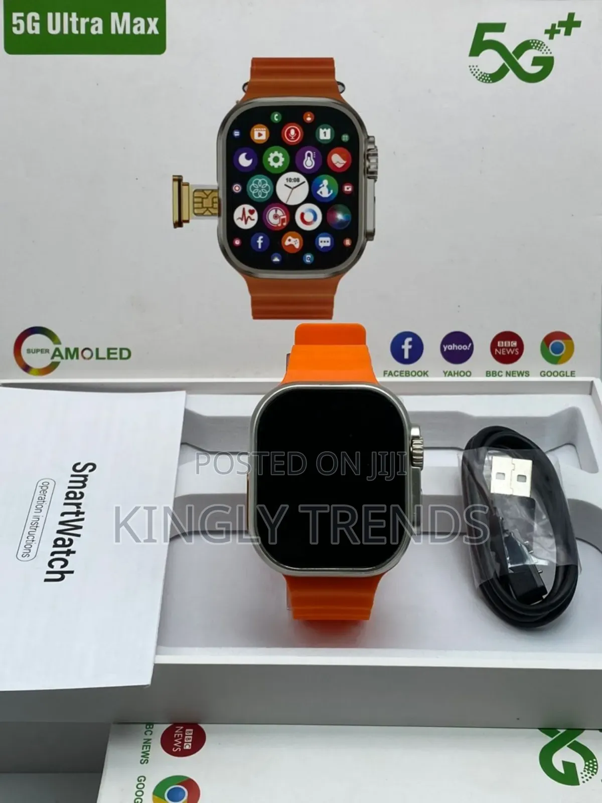 Amoled 5G Smart Watch