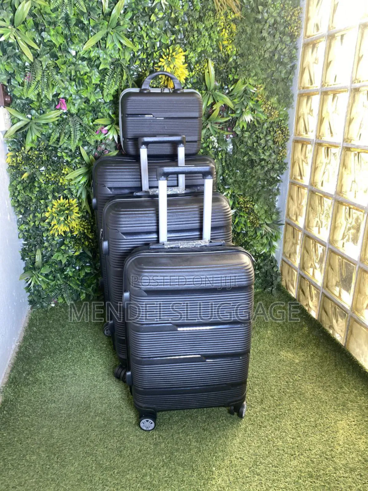 4 Set Rubber Luggage