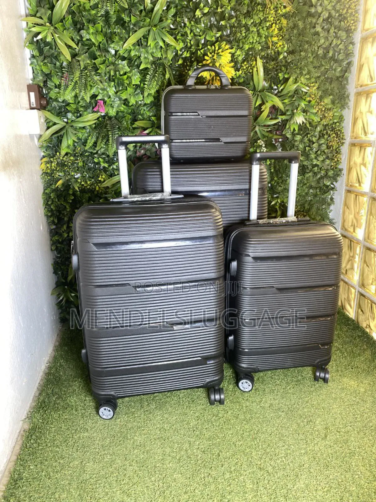 4 Set Rubber Luggage