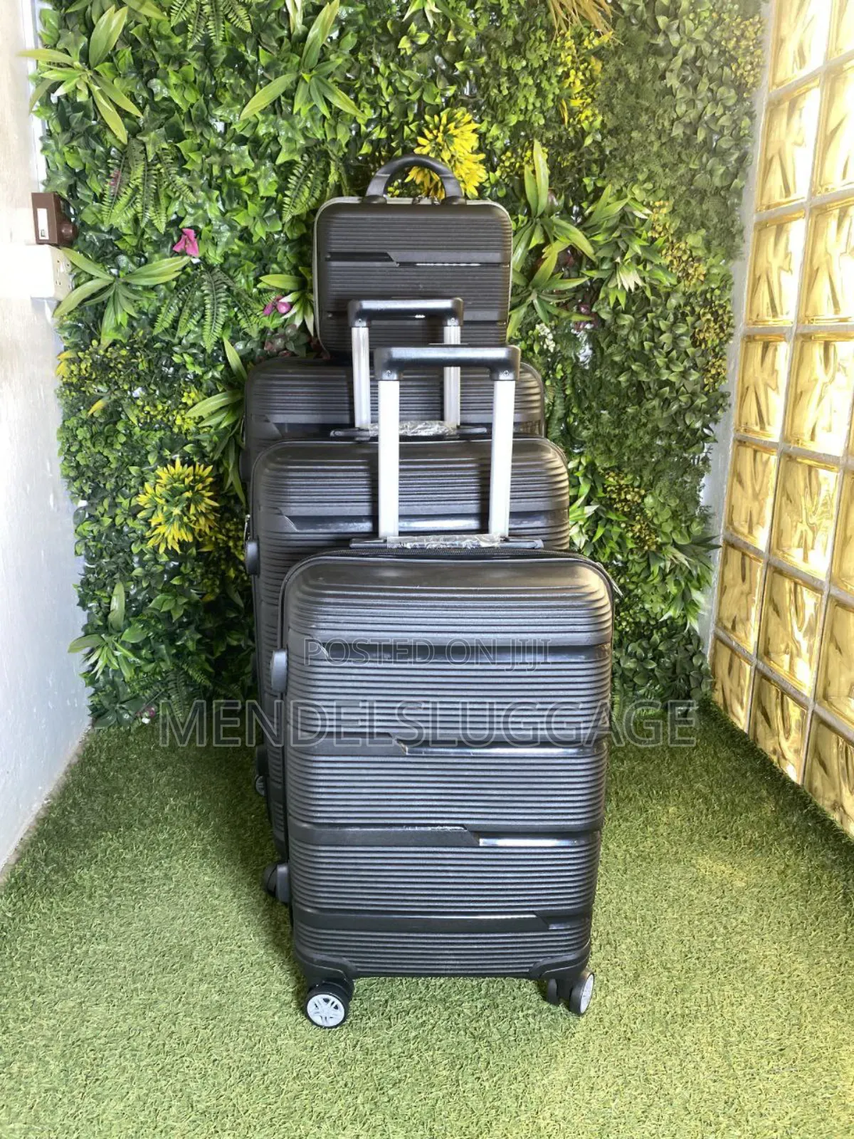 4 Set Rubber Luggage