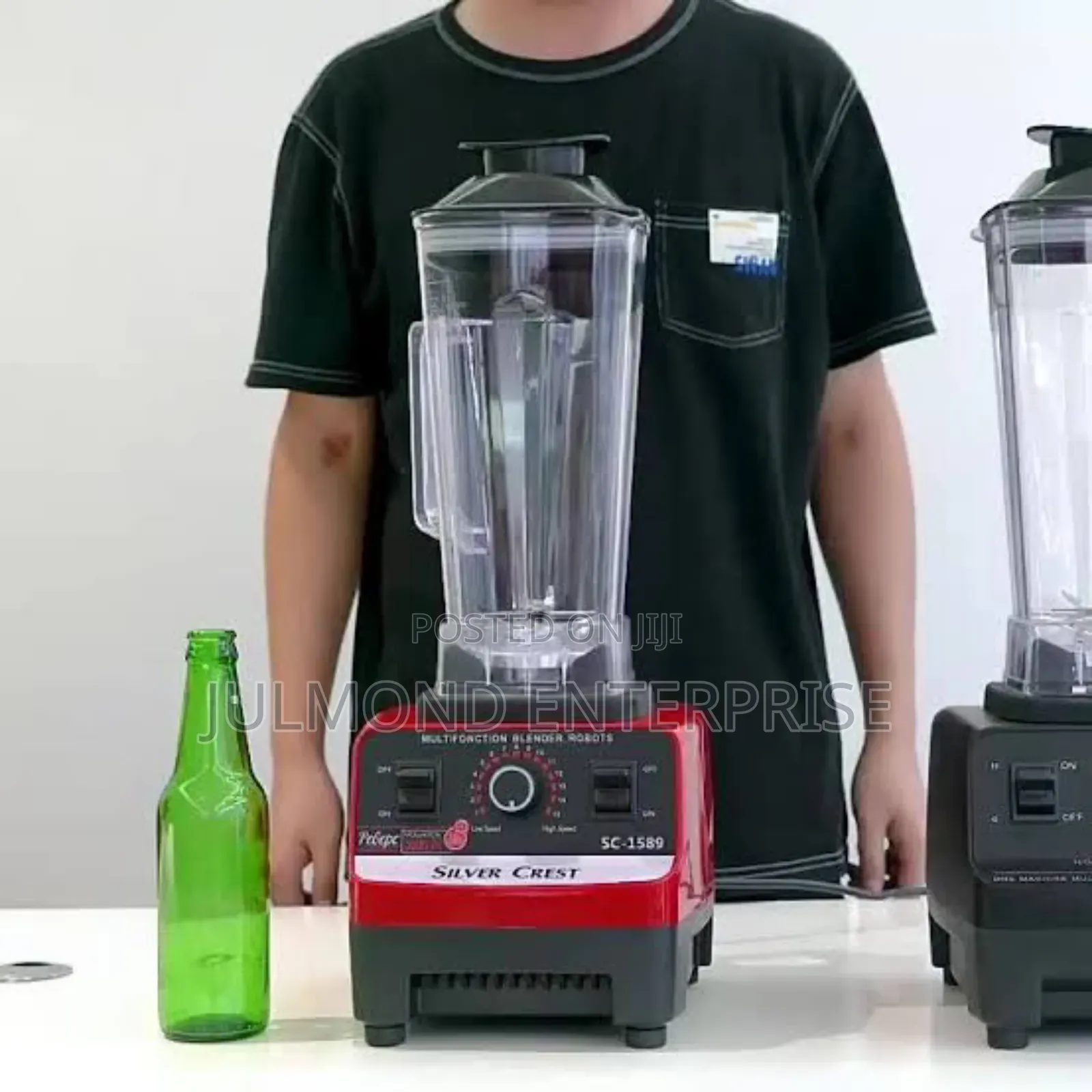 Silver Crest 10,000W (4liters Jar) Blender With Two Cups