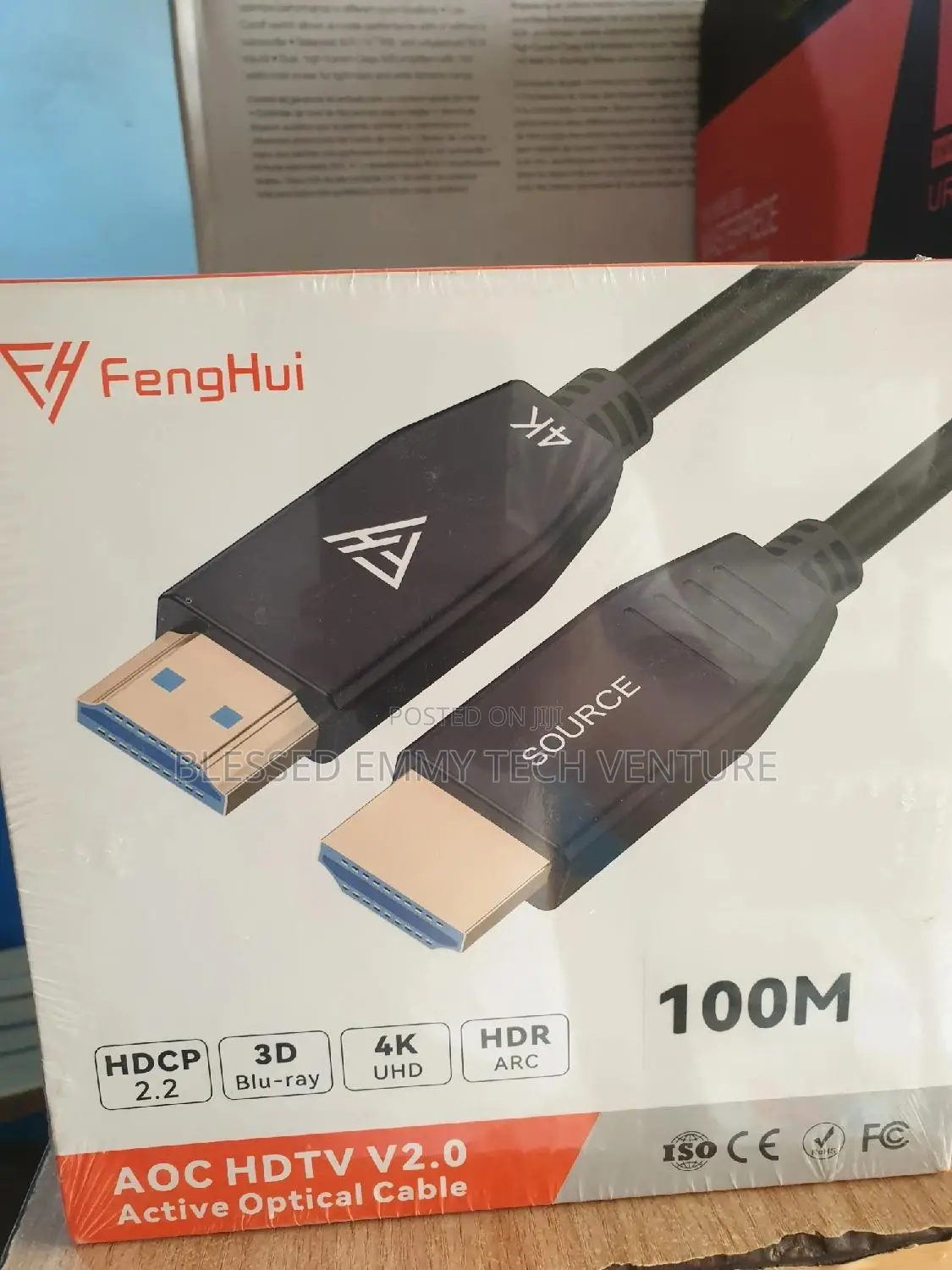 100m Hdmi Fiber Cable 2.0 at 60hz