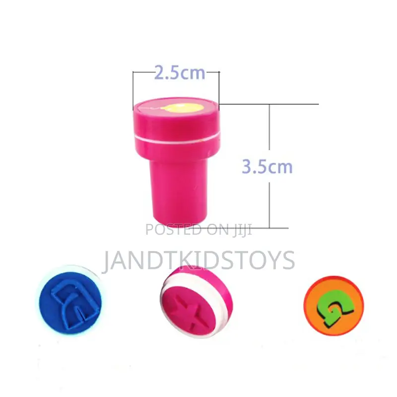 Colorful Letter Self-Inking Stamps