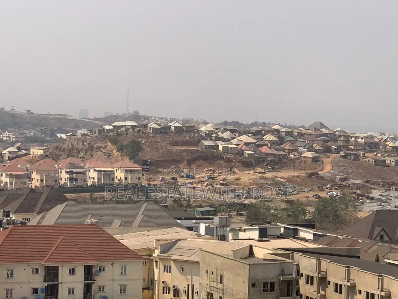 350sqm Plot for a 4bedroom,Semi Detached Duplex +Bq