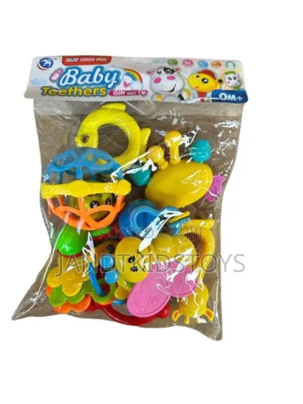 Baby Rattles and Teethers-Set of 8