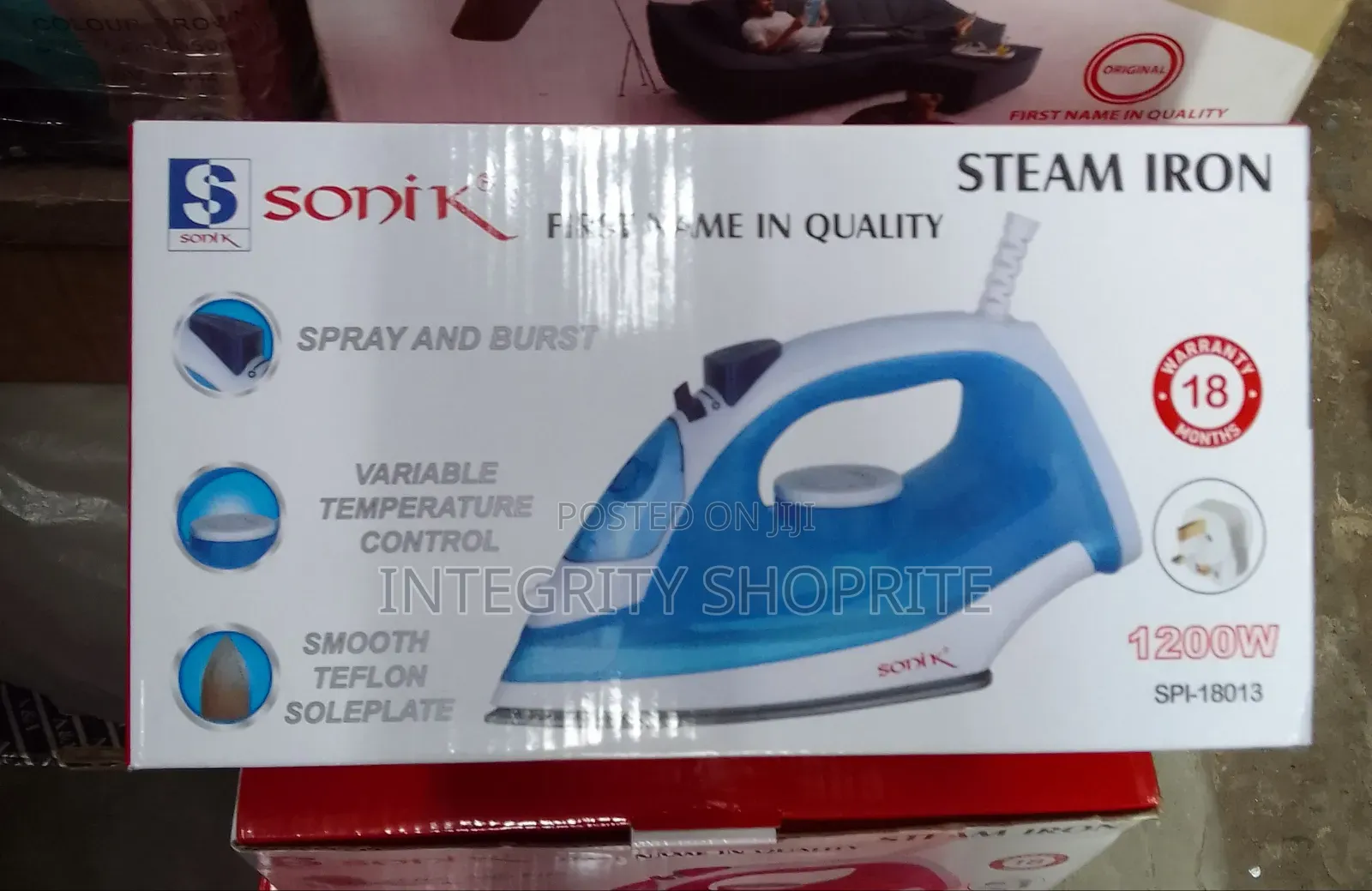 Sonik Iron Spray 1200W Spi-18013
