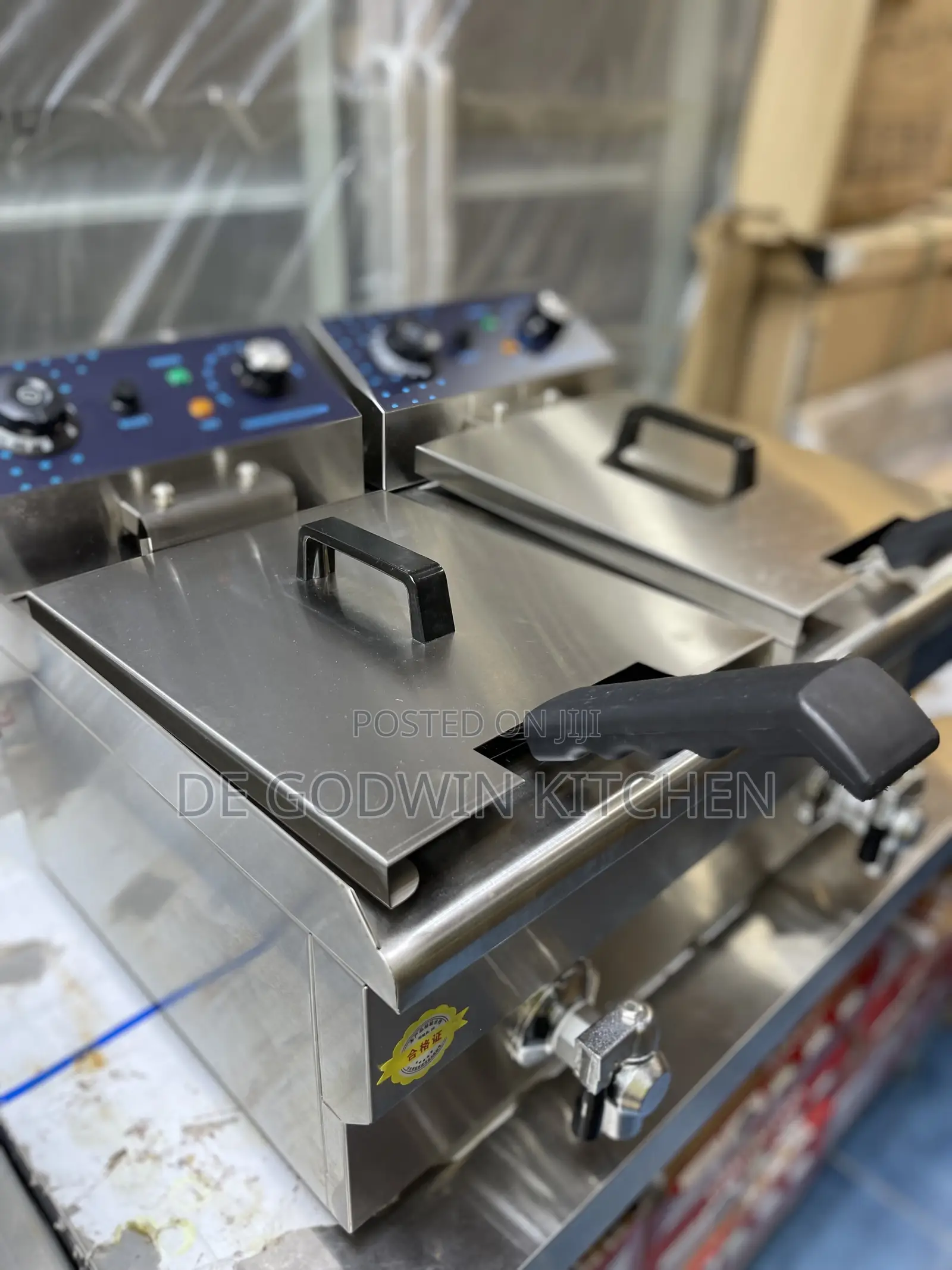 10L + 10L Double ELECTRIC Deep Fryer