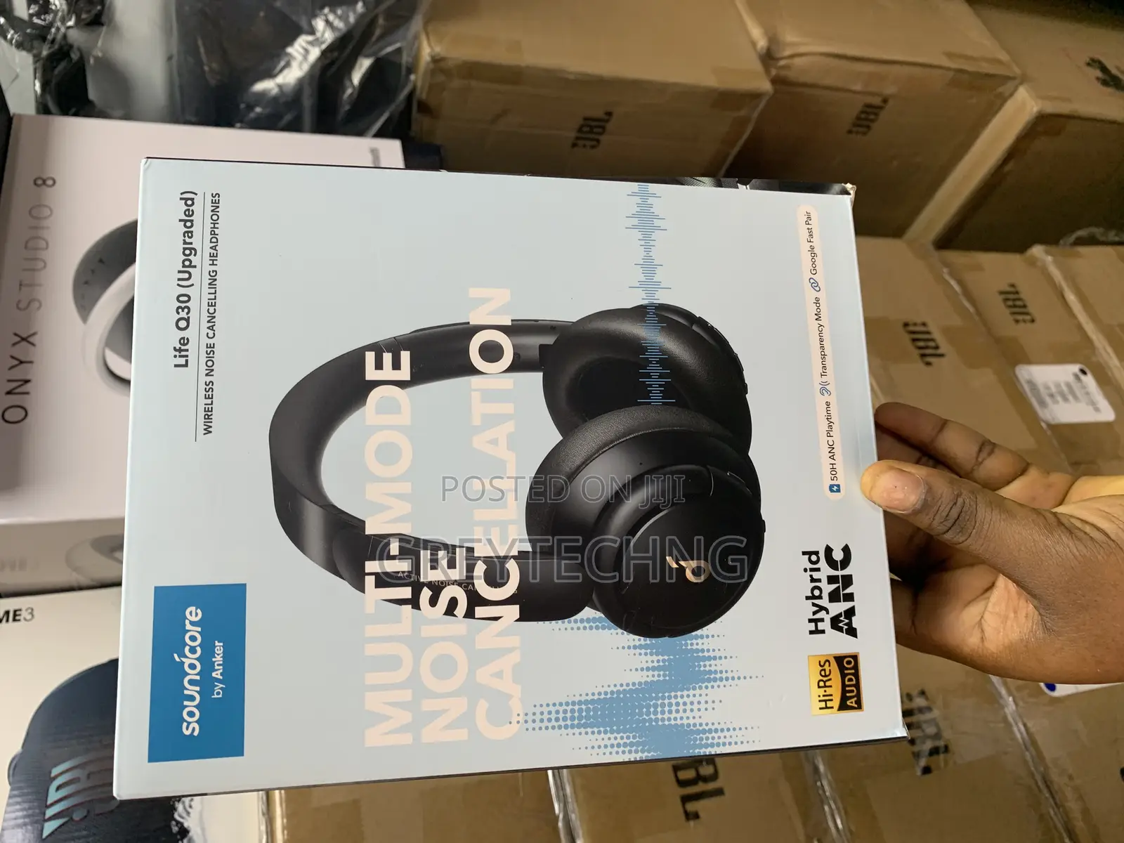 Life Q30 Wireless Noise Canceling Headphone.