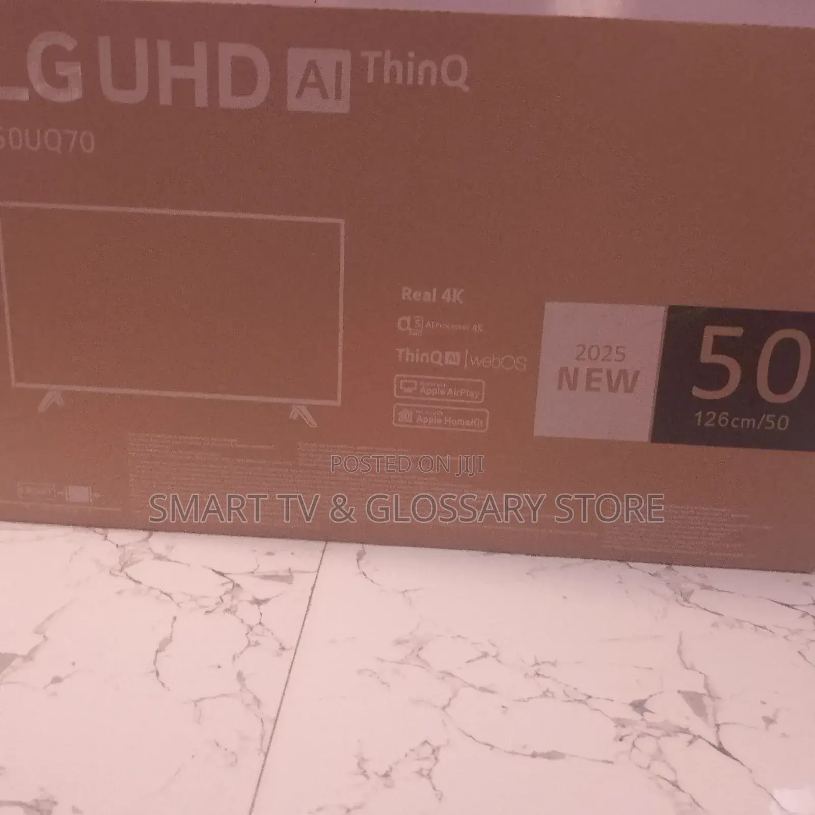 LG 50 Inches Include in Build Airplay