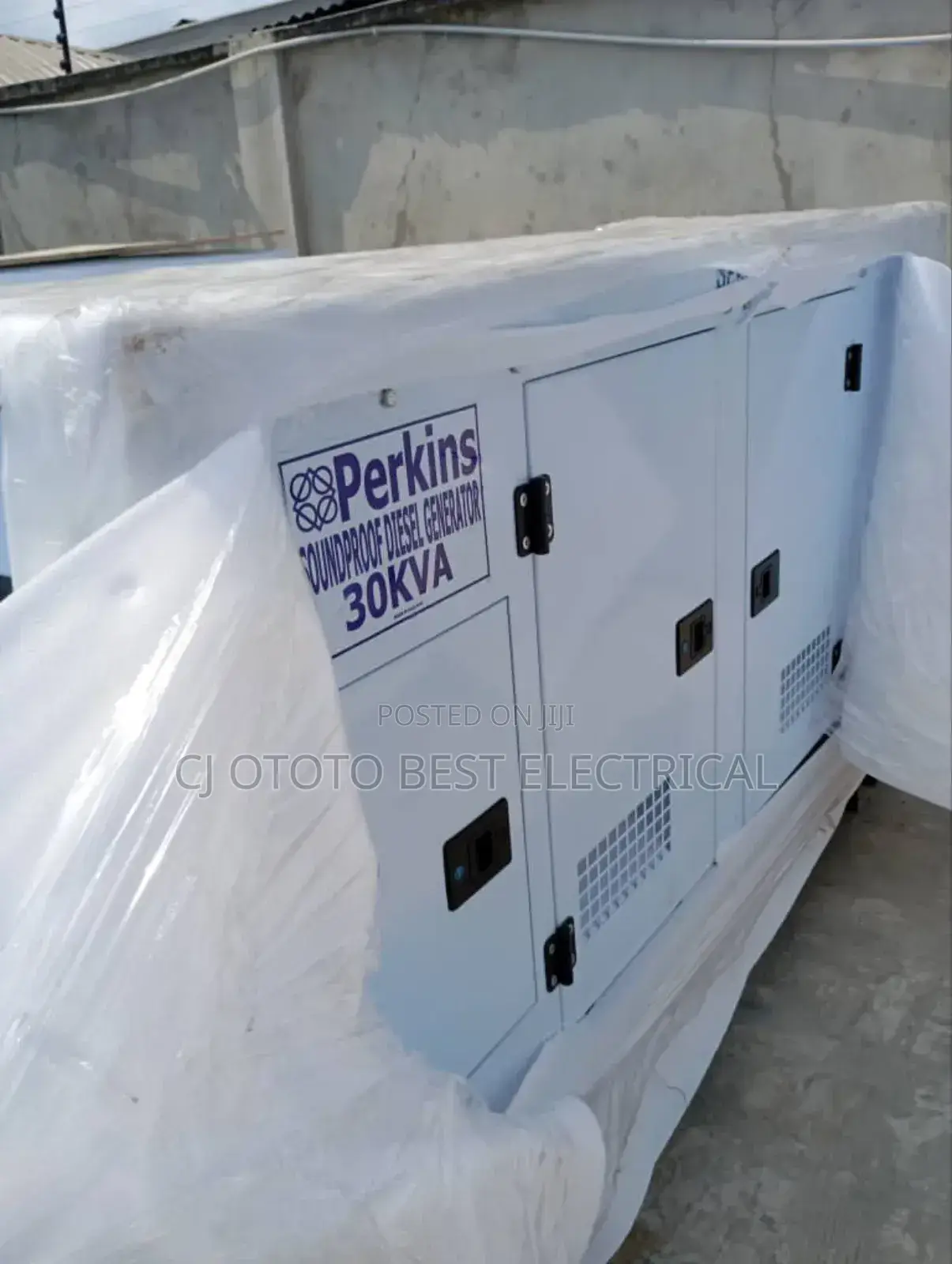 Complete Brand New 30kva Perkins Generator Soundproof