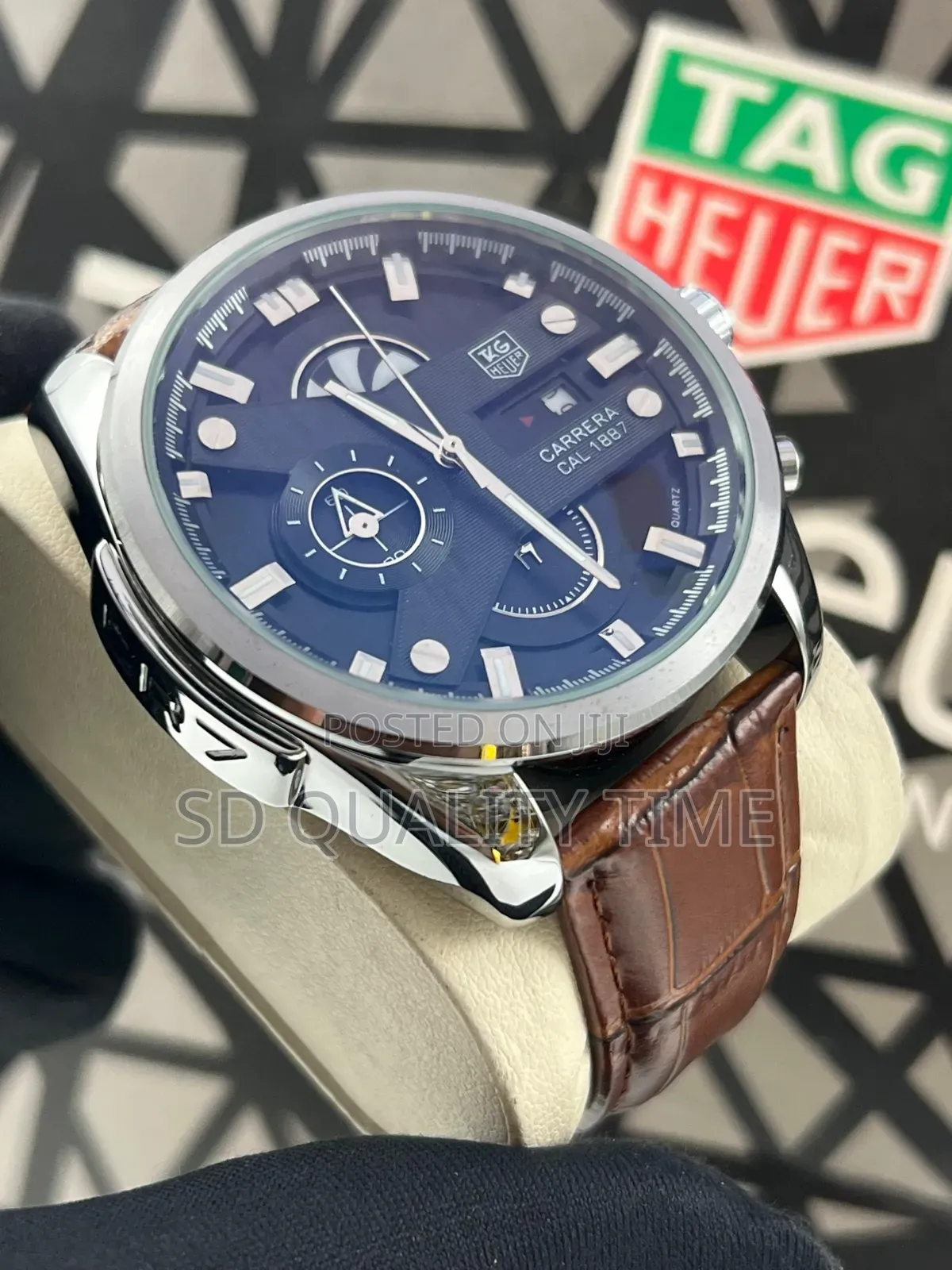 TAGHEUER Leather Watch