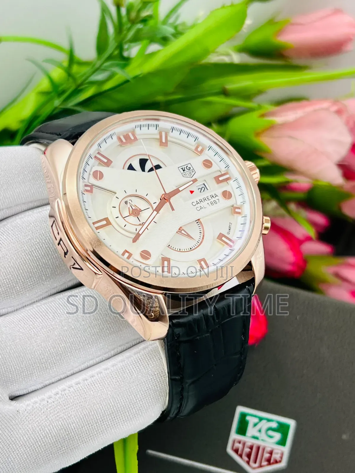 TAGHEUER Leather Watch