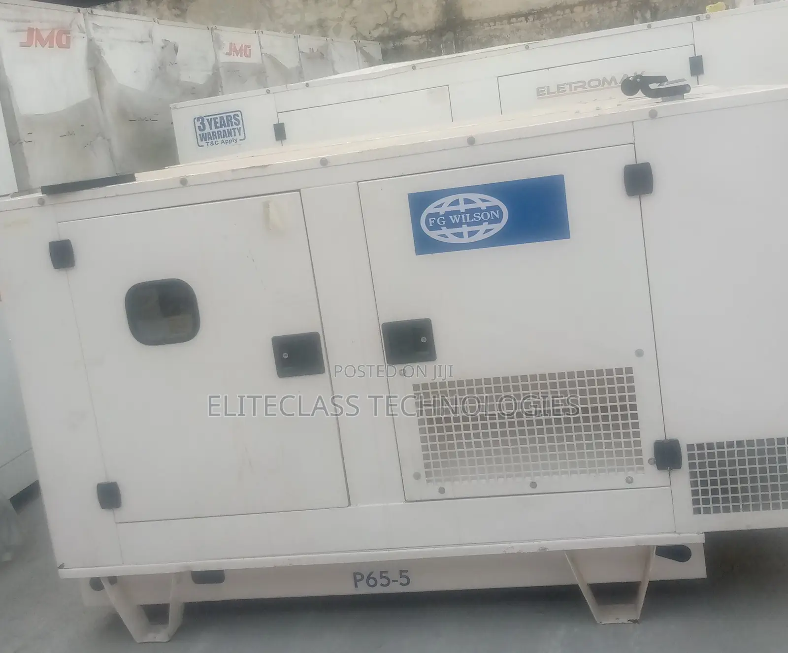 Super P65-5 FG Wilson 65kva Diesel Generator - 3 Phase