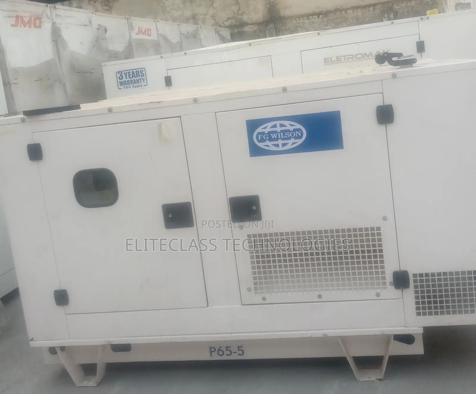 FG Wilson 65kva Diesel Generator - 3 Phase - Perkins Powered