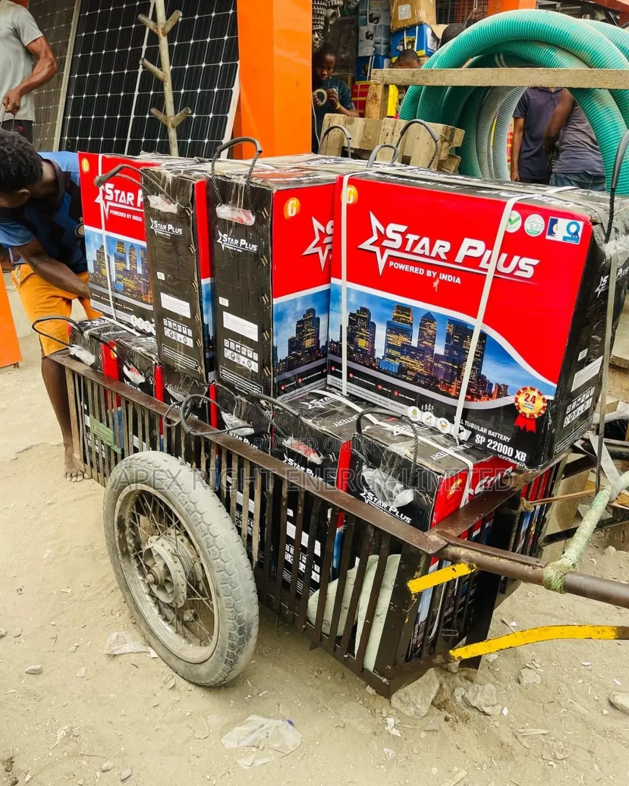 220ah Star Plus Tall Tubular Battery 12v