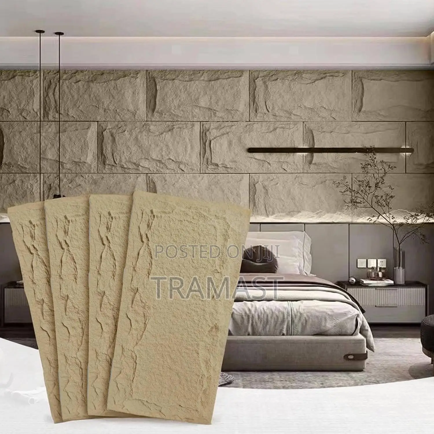 PU Stone Panel for Wall Cladding and Decor