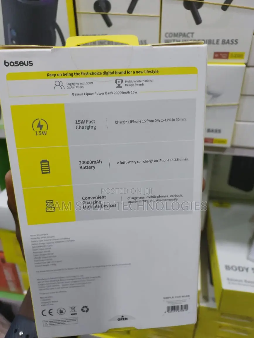 Baseus 20000mah Power Bank