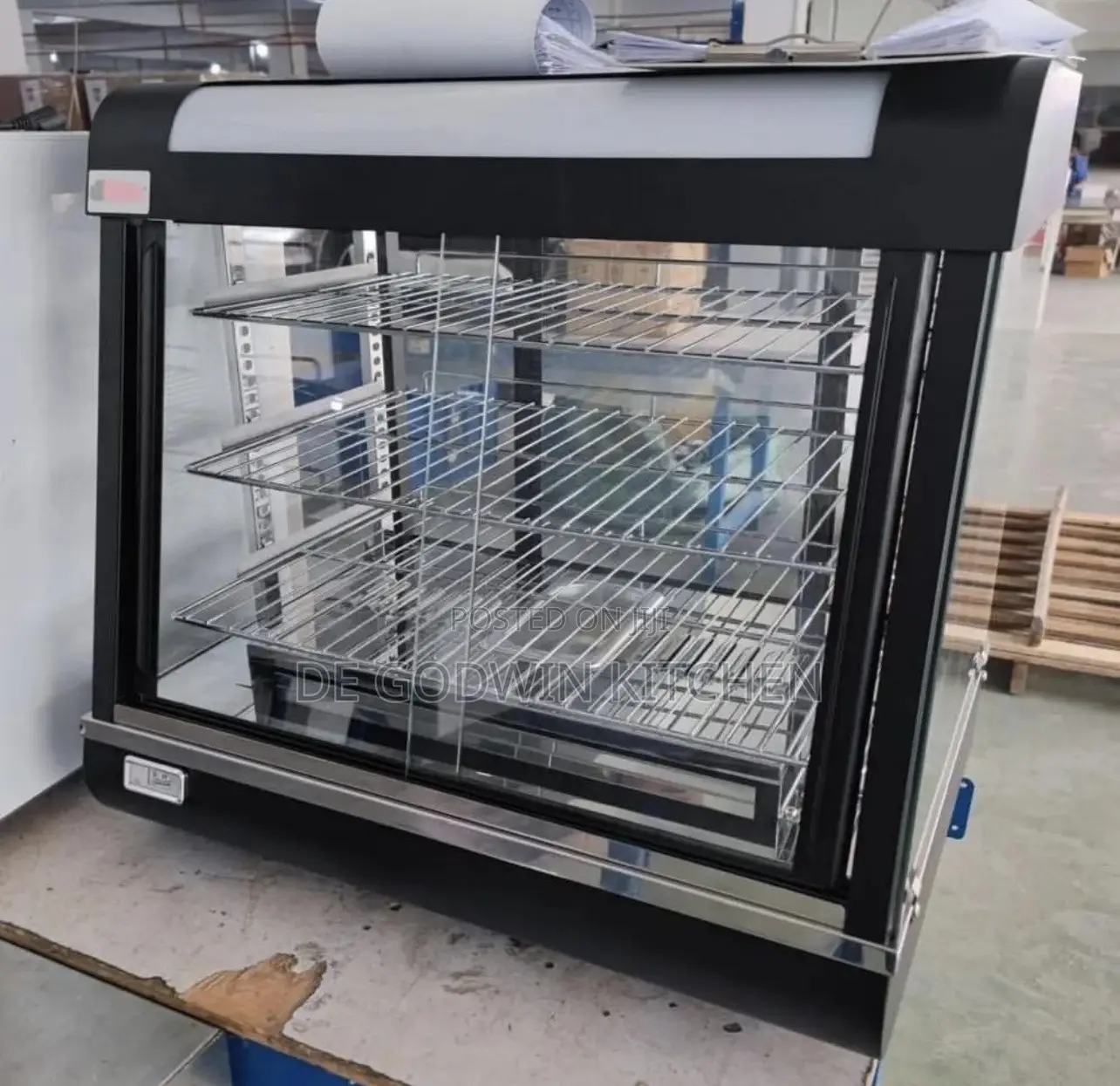2ft Black Snack Warmer