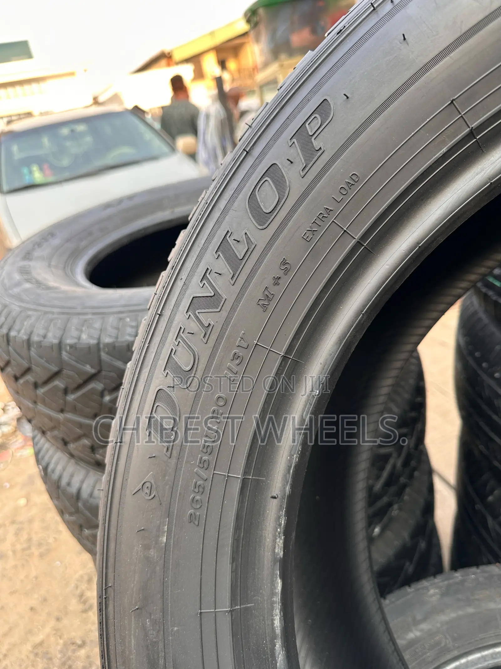265/55 R 20 Original Dunlop Tires Tokunbor First Grade